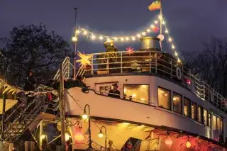 Sternenflotte: Weihnachtsmarkt auf der Alten Utting 