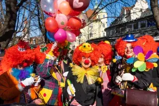 Fasching in der Münchner Innenstadt