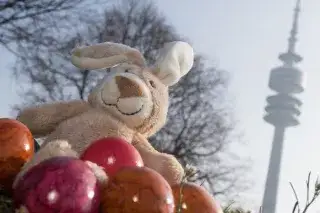 Auf zum Ostereiersuchen im Olympiapark!