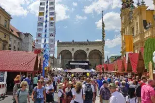 Handwerkerdorf auf dem Odeonsplatz