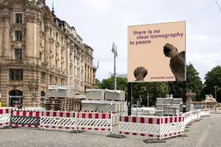 Kunstbillboard Lenbachplatz