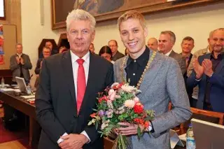Vereidigung Bürgermeister Krause