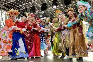 Tanz der Marktweiber am Viktualienmarkt