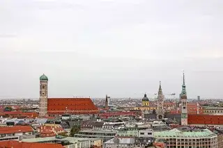 Panorama der Altstadt München