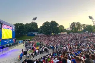 Fan Zone im Olympiapark