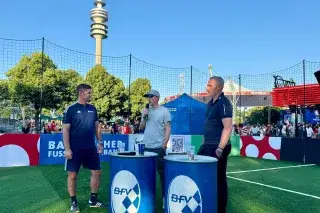 Trainer-Talk beim BFV mit Tobias Schweinsteiger und Tim Walter