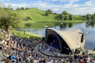Bühne beim Theatron Musiksommer