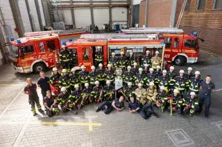 Der Champions-League-Pokal auf der Feuerwache 2 Der Champions-League-Pokal auf der Feuerwache 2