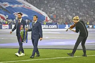 David Garett performt vor dem Champions-League-Finale 2025