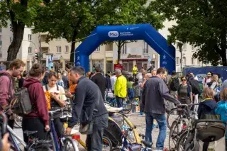 Radl-Dult am Mariahilfplatz