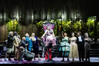 Szene aus Le Nozze di Figaro