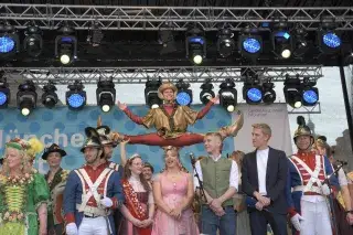 Eröffnung des Stadtgeburtstags