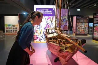 Ausstellungsansicht Planet Africa