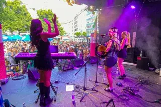 Cailin Lua bei ihrem Auftritt beim Stadtgeburtstag 2025 Cailin Lua bei ihrem Auftritt beim Stadtgeburtstag 2025