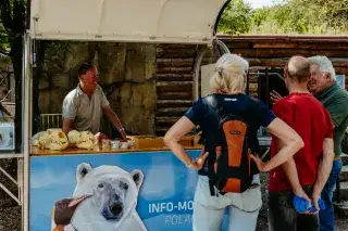 Aktionsstand im Tierpark Hellabrunn Aktionsstand im Tierpark Hellabrunn