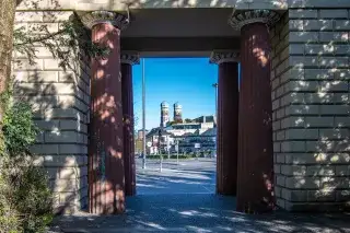 Eingangsportal des Alten Botanischen Gartens Eingangsportal des Alten Botanischen Gartens