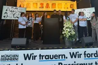 Gedenkveranstaltung zum 9. Jahrestag des rassistischen Attentats beim OEZ Gedenkveranstaltung zum 9. Jahrestag des rassistischen Attentats beim OEZ