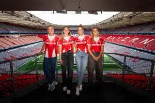 FC Bayern Frauen in der Allianz Arena