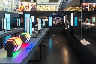 Licht und Materie - Deutsches Museum - Blick in die Sonderausstellung