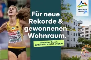 Olympiabewerbung München: Für neue Rekorde und gewonnenen Wohnraum