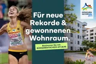 Olympiabewerbung München: Für neue Rekorde und gewonnenen Wohnraum
