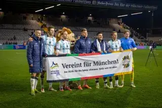 Aktionsspieltag Vereint für München bei 1860 München