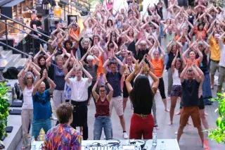Sober Dancing beim Mental Health Festival Sober Dancing beim Mental Health Festival