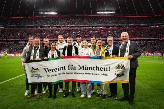 Aktion in der Allianz Arena