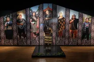 Ausstellungsansicht He Toi Ora 