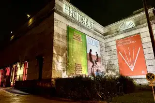 Bücherschau im Haus der Kunst - Außenansicht