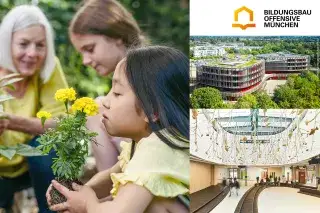 Die Bildungsbauoffensive München sorgt für Freiräume