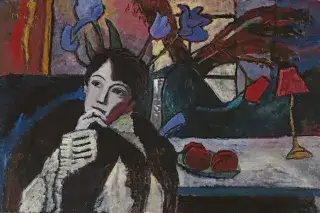 Gabriele Münter, Sinnende, 1917