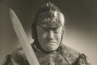 Karl Valentin als Raubritter