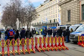 Sicherheitsbereich der Siko: Absperrung