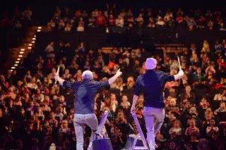 Double Drums in der Isarphilharmonie
