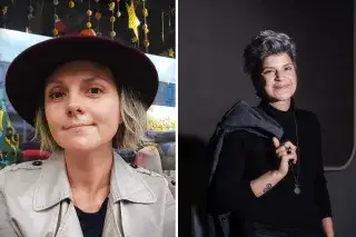 Volya Hapeyeva und Rania Mlehi