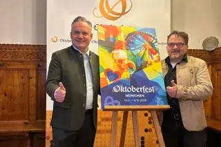 Dr. Christian Scharpf und Florian Huber