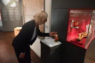 Tastobjekt im Sudetendeutschen Museum