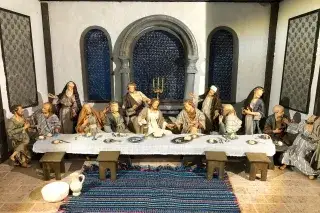 Passionsausstellung - das letzte Abendmahl