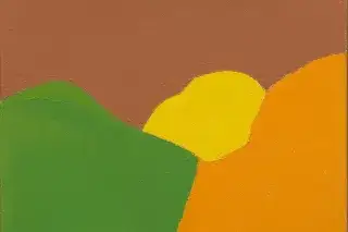 Etel Adnan: Untitled (2010)