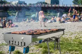Grill an der Thalkirchner Brücke