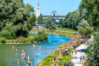Isar im Sommer 