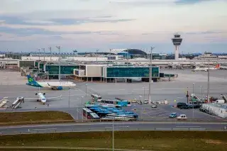 Neuer Pier 1 am Flughafen München