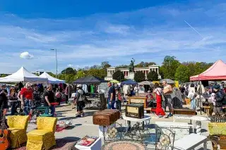 Riesenflohmarkt auf der Theresienwiese