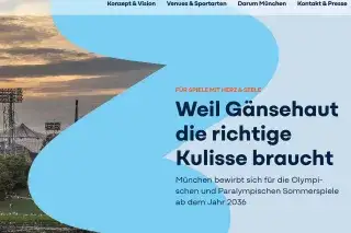 Olympiabewerbung - Screenshot