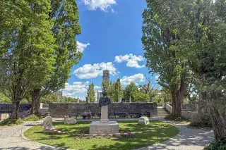 Blick auf das Deutsche Museum vom Ludwig-II-Denkmal