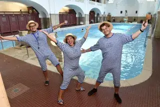 Mitarbeiter im Volksbad