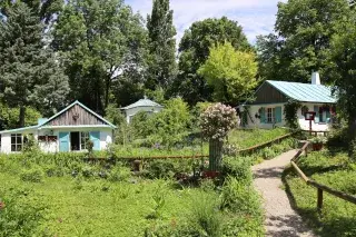 Einsiedelei mit Friedensgarten im Olympiapark