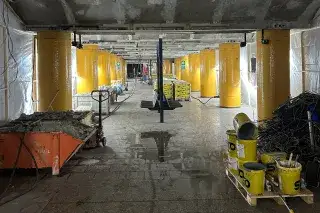 Arbeiten an der Poccistraße 