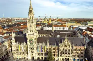 Neues Rathaus von oben